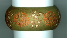 Genuine Coldwater Green  Bracelet Bangle P5474