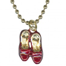  Kirks Folly Ruby Slippers Necklace